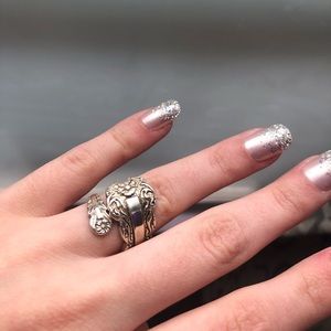 Sterling Spoon Ring